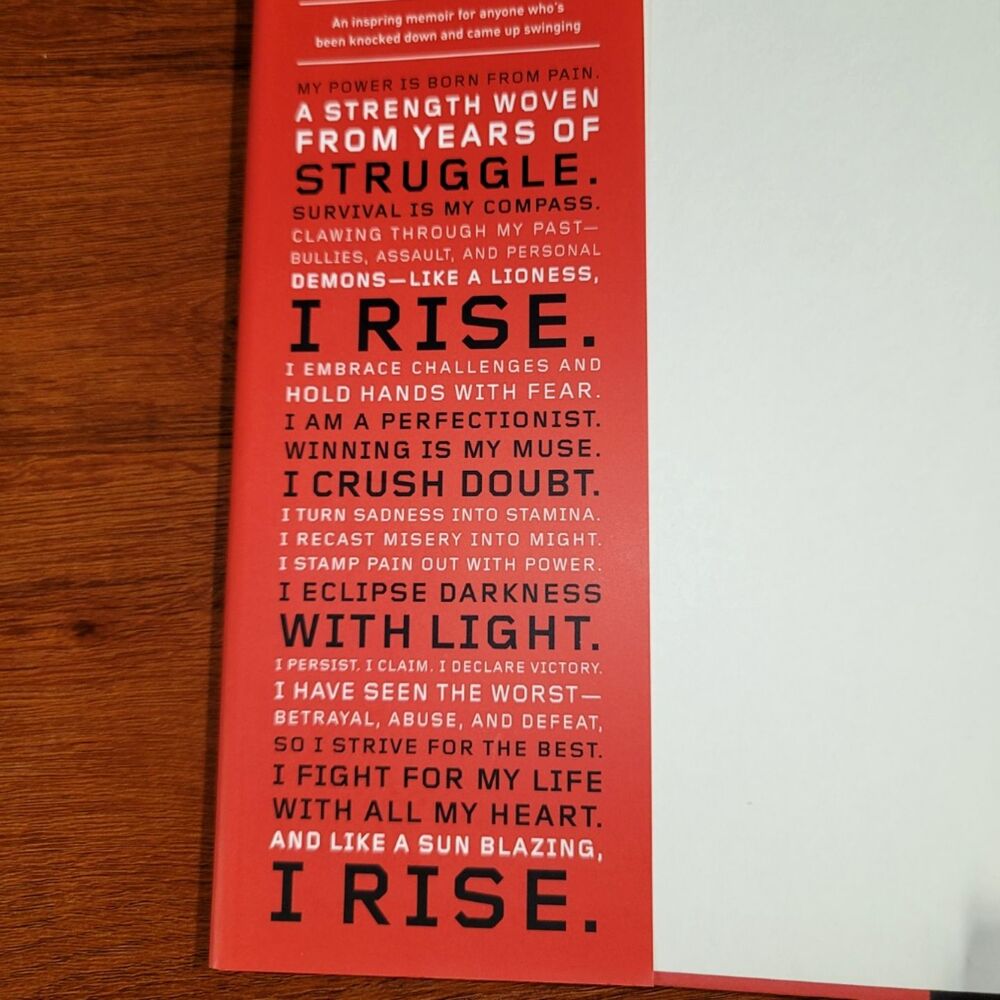 Rise: Surviving the Fight of My Life by Paige VanZant – Hardcover, New! - Picture 5 of 5